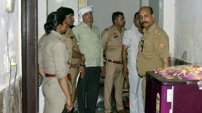 According to Ayodhya officials, the preliminary probe revealed that the four policemen had initially demanded  ₹8 lakh from the Sikar man to remove his name from a cyber fraud case. (HT Photo/Sakib Ali/Representational)