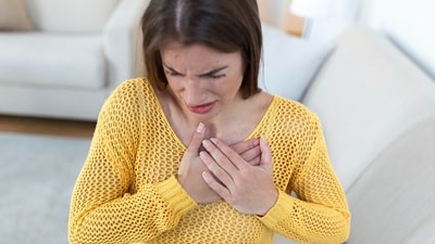 If you are suffering from chest pain after eating, don't treat it as normal. (Picture credit: Freepik) If you are suffering from chest pain after eating, don't treat it as normal. (Picture credit: Freepik)