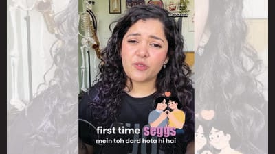Dr Tanaya Narendra uses coded terms and emojis to sidestep content takedown laws. (.INSTAGRAM/@DRCUTERUS) Dr Tanaya Narendra uses coded terms and emojis to sidestep content takedown laws. (.INSTAGRAM/@DRCUTERUS)