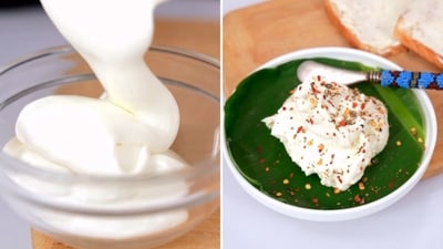Kunal Kapur's cream cheese recipe can be prepared at home in minutes. (@chefkunal/Instagram) Kunal Kapur's cream cheese recipe can be prepared at home in minutes. (@chefkunal/Instagram)