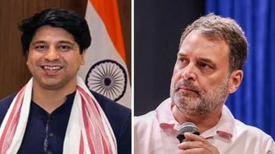 Days after quitting the BJP, Shehzad Poonawalla launched another sharp attack on Congress leader Rahul Gandhi. (ANI/PTI)