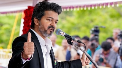 Tamil Nadu Chief Minister C Joseph Vijay announced government vehicles and a ₹1 lakh monthly allowance for all state MLAs (PTI) Tamil Nadu Chief Minister C Joseph Vijay announced government vehicles and a ₹1 lakh monthly allowance for all state MLAs (PTI)