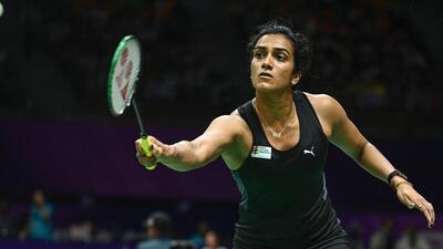 PV Sindhu in action against China’s Wang Zhi Yi during their pre-quarterfinal match World Championships on Thursday. (Sanchit Khanna/HT) PV Sindhu in action against China’s Wang Zhi Yi during their pre-quarterfinal match World Championships on Thursday. (Sanchit Khanna/HT)