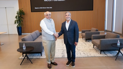 Gujarat Chief Minister Bhupendra Patel during his meeting with technology and industry representatives in the US. Gujarat Chief Minister Bhupendra Patel during his meeting with technology and industry representatives in the US.
