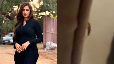 Shweta Tiwari posted a video of the cockroach she found in her online order. Shweta Tiwari posted a video of the cockroach she found in her online order.