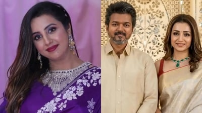 Sanjjanaa Galrani defends Trisha amid Vijay backlash: ‘Why are you talking about a woman?’ Sanjjanaa Galrani defends Trisha amid Vijay backlash: ‘Why are you talking about a woman?’