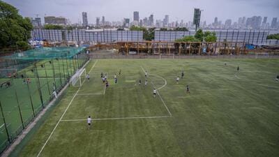 The rally will be held at the Neville D’Souza Football Ground (Hindustan Times) The rally will be held at the Neville D’Souza Football Ground (Hindustan Times)