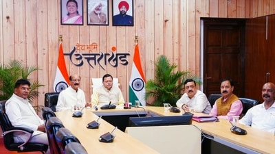 Uttarakhand Chief Minister Pushkar Singh Dhami addresses the inauguration of the blood component separation unit at District Hospital Champawat virtually. Uttarakhand Chief Minister Pushkar Singh Dhami addresses the inauguration of the blood component separation unit at District Hospital Champawat virtually.