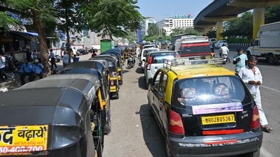 The CAQM said LGVs make up only about 1.2% of the active vehicle stock in Delhi NCR. ( Raju Shinde/Hindustan Times) The CAQM said LGVs make up only about 1.2% of the active vehicle stock in Delhi NCR. ( Raju Shinde/Hindustan Times)