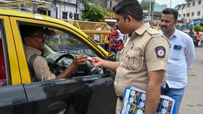 The notices were issued by the Regional Transport Offices (RTOs) across the state, and these drivers were given one month to acquire the required working knowledge of the state's primary language, failing which their badges will be suspended for three months, the minister said. (Representative Image) The notices were issued by the Regional Transport Offices (RTOs) across the state, and these drivers were given one month to acquire the required working knowledge of the state's primary language, failing which their badges will be suspended for three months, the minister said. (Representative Image)
