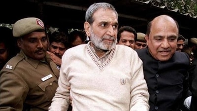 Sajjan Kumar resigned from the primary membership of the party after he was convicted and sentenced to life imprisonment (File Photo) Sajjan Kumar resigned from the primary membership of the party after he was convicted and sentenced to life imprisonment (File Photo)