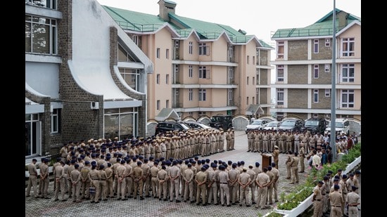 For security purposes, the assembly complex and its surrounding areas have been divided into three main sectors and various sub-sectors. (ANI)