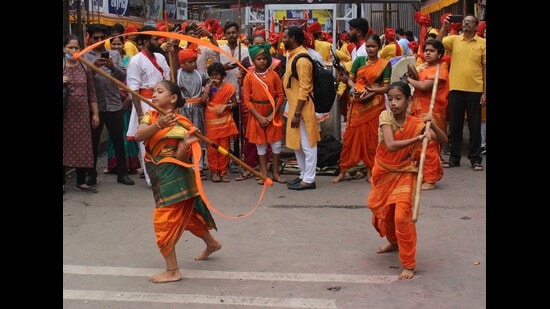 On Thursday, Pune police commissioner Amitesh Kumar and senior officers reviewed sound systems commonly used during festivals. (REPRESENTATIVE PHOTO)