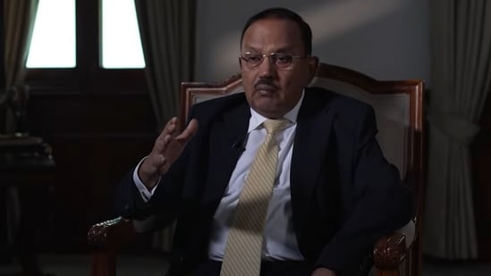 NSA Ajit Doval in a still from the docu series.