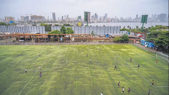 The Neville D’Souza Football Ground at Bandra Reclamation (Hindustan Times)