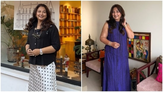 Anju Kakkar, a 60-year-old content creator, often shares videos of her outfits on Instagram. 