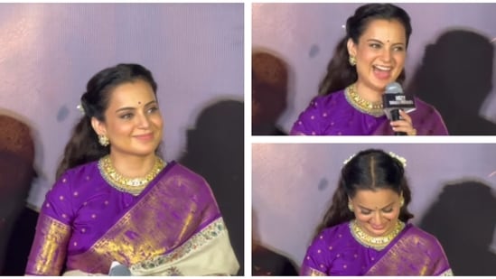 Kangana Ranaut did not expect to receive a compliment at a recent event.