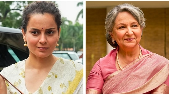 Kangana Ranaut has shared her views on Sharmila Tagore's comments.