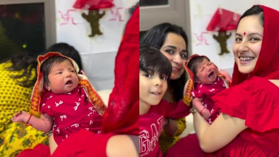 মেয়ের কল্যাণে পুজোর আয়োজন