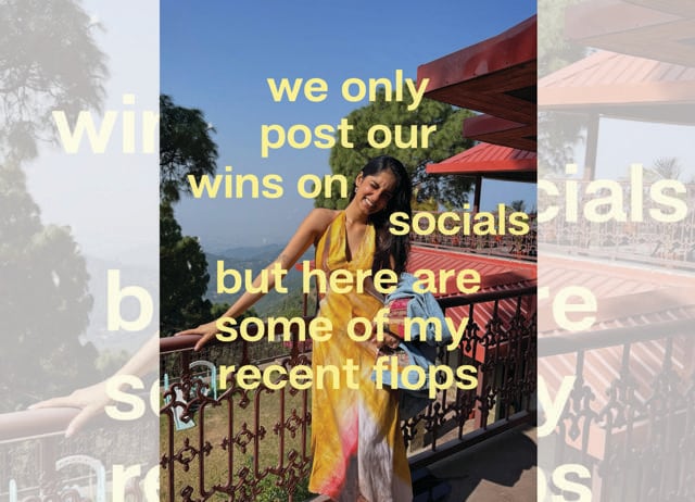 We don’t want to post our flops on social media. It’s low-key depressing. We don’t want to post our flops on social media. It’s low-key depressing.