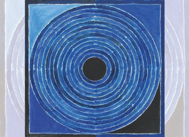 Abstract art, such as SH Raza’s Bindu, represents an idea or a feeling. Abstract art, such as SH Raza’s Bindu, represents an idea or a feeling.