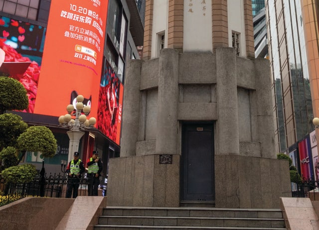 China has hired two guards to watch a monument, so they can keep each other company. (SHUTTERSTOCK) China has hired two guards to watch a monument, so they can keep each other company. (SHUTTERSTOCK)