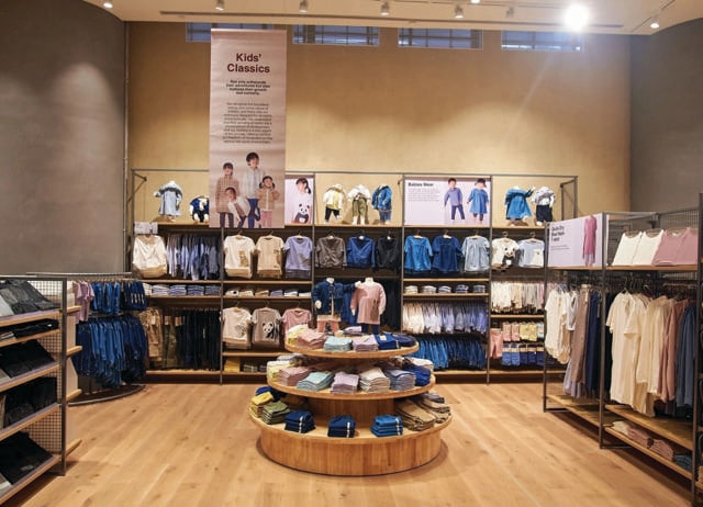 Muji’s stores are designed to be clutter-free. Muji’s stores are designed to be clutter-free.