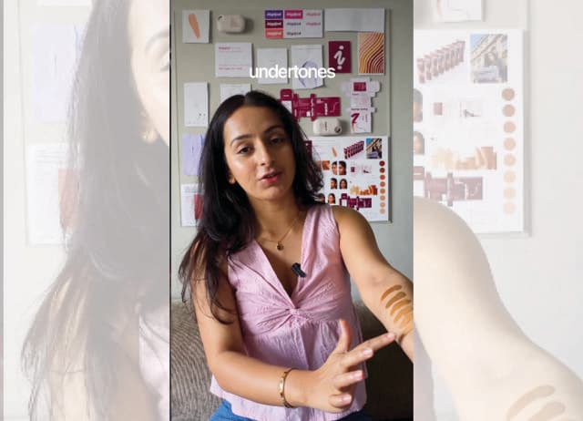 Mili Patel, founder of sunscreen brand Atypical, made Reels instead of doing a big launch. Mili Patel, founder of sunscreen brand Atypical, made Reels instead of doing a big launch.