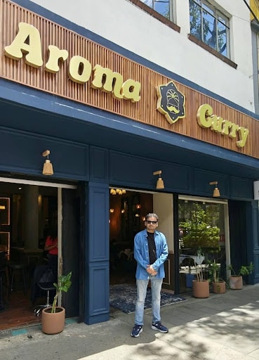 Vijeet Suman started Aroma Curry while working at Uber. (Vijeet Suman) Vijeet Suman started Aroma Curry while working at Uber. (Vijeet Suman)