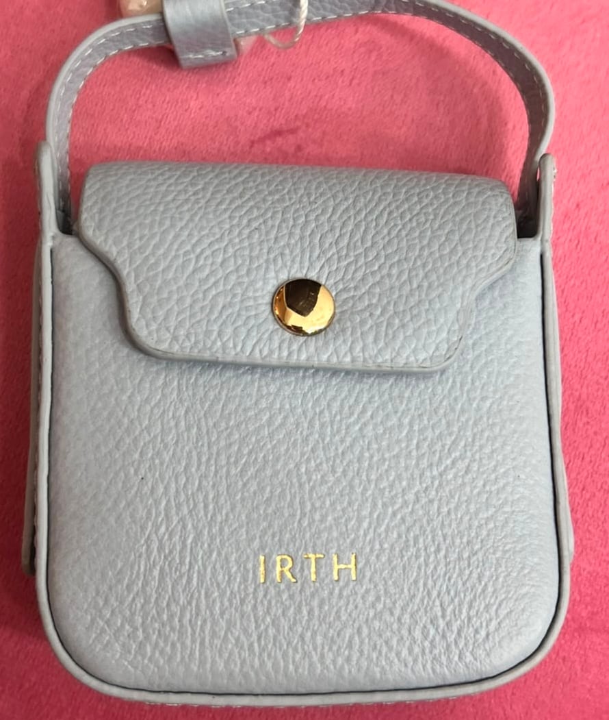 Meg Miniature Leather Handheld – Off-White