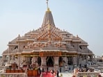 The boundary wall around the Ram Temple is expected to be complete by December, construction committee chairman Nripendra Mishra said.(File Photo/AFP)