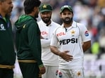Mohammad Rizwan top-scored in the second innings for Pakistan. Mohammad Rizwan top-scored in the second innings for Pakistan.