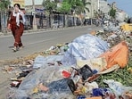 Garbage has accumulated in residential colonies, markets, on roadsides, in government offices, and in public places, with several towns reporting growing piles of uncollected waste. (HT)