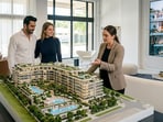 Maharashtra government plans to restrict developers from collecting the entire property consideration before the project receives final completion registration. (Picture for representational purposes only)(Gemini Generated Photo )