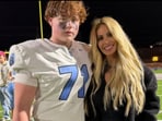 Kim Zolciak with her son, KJ Biermann.(Kim Zolciak/ Instagram)