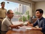MahaRERA said that a registered real estate agent must honour his written commitment to share 1% of the brokerage with the homebuyer. (Picture for representational purposes only)(Gemini Generated Photo )