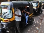 For autos in Mumbai, the proposed per-kilometre fare will be  <span class='webrupee'>₹</span>18.22, up from  <span class='webrupee'>₹</span>17.14. ( photo by Praful Gangurde / Hindustan Times )