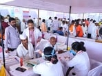 Public expenditure on 2026 Ashadhi Wari has come under scrutiny after Solapur ZP members questioned procurement of medicines worth <span class='webrupee'>₹</span>10 crore and spectacles worth <span class='webrupee'>₹</span>50 lakh. (HT)
