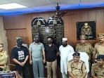 Six accused, including two lawyers, hired men to assassinate Nadwa Madrasa operator over property were arrested (HT Photo)