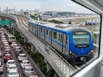 Chennai Metro helps traveller beat traffic to catch flight.