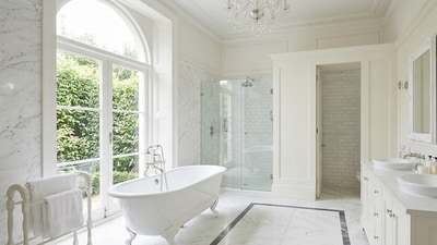 MahaRERA has dismissed homebuyers' complaint alleging unauthorised substitution of bathroom sanitary fittings by a developer of a project near Mumbai. (Picture for representational purposes only) (Gemini Generated Photo)