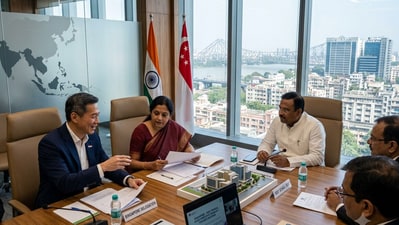 পশ্চিমবঙ্গে বিনিয়োগের বিষয়ে আগ্রহী সিঙ্গাপুরের সংস্থা। (ছবিটি প্রতীকী, সৌজন্যে ন্যানো ব্যানানা দিয়ে তৈরি করা) পশ্চিমবঙ্গে বিনিয়োগের বিষয়ে আগ্রহী সিঙ্গাপুরের সংস্থা। (ছবিটি প্রতীকী, সৌজন্যে ন্যানো ব্যানানা দিয়ে তৈরি করা)