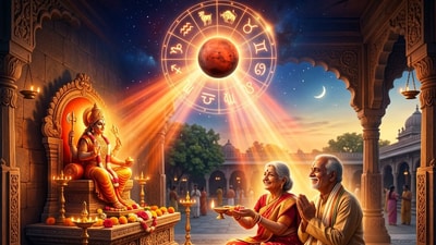 দেবগুরু বৃহস্পতির পুনর্বসু নক্ষত্রে মঙ্গলের আগমন কেবল ব্যক্তিগত ভাগ্যই ফেরাবে না, বরং নতুন আশা, শক্তি ও আত্মবিশ্বাস সঞ্চার করবে। (ছবিটি প্রতীকী, সৌজন্যে ন্যানো ব্যানানা দিয়ে তৈরি) দেবগুরু বৃহস্পতির পুনর্বসু নক্ষত্রে মঙ্গলের আগমন কেবল ব্যক্তিগত ভাগ্যই ফেরাবে না, বরং নতুন আশা, শক্তি ও আত্মবিশ্বাস সঞ্চার করবে। (ছবিটি প্রতীকী, সৌজন্যে ন্যানো ব্যানানা দিয়ে তৈরি)