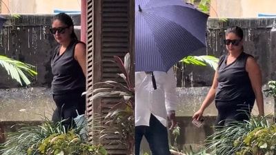 Kareena Kapoor Khan was spotted earlier on Friday.