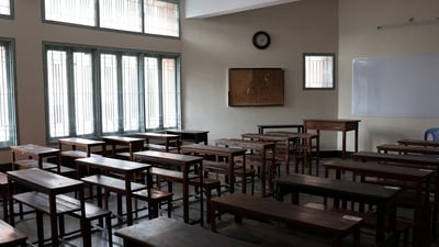 An empty classroom of a school. (REUTERS/ Representational Image)