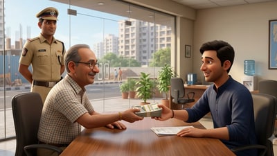 MahaRERA said that a registered real estate agent must honour his written commitment to share 1% of the brokerage with the homebuyer. (Picture for representational purposes only) (Gemini Generated Photo ) MahaRERA said that a registered real estate agent must honour his written commitment to share 1% of the brokerage with the homebuyer. (Picture for representational purposes only) (Gemini Generated Photo )