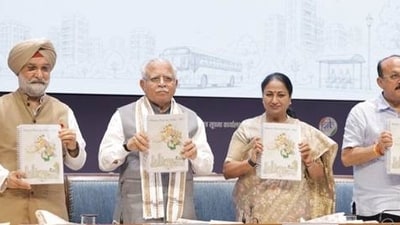 Nearly 30-40 lakh homes will be built in the national capital under Master Plan Delhi 2047 to accommodate its growing population, which is projected to reach 3.2 crore by 2047, Union Housing and Urban Affairs Minister Manohar Lal said said while releasing the 535-page master plan, along with Delhi Lieutenant Governor T S Sandhu and Chief Minister Rekha Gupta on Aug 20. Nearly 30-40 lakh homes will be built in the national capital under Master Plan Delhi 2047 to accommodate its growing population, which is projected to reach 3.2 crore by 2047, Union Housing and Urban Affairs Minister Manohar Lal said said while releasing the 535-page master plan, along with Delhi Lieutenant Governor T S Sandhu and Chief Minister Rekha Gupta on Aug 20.