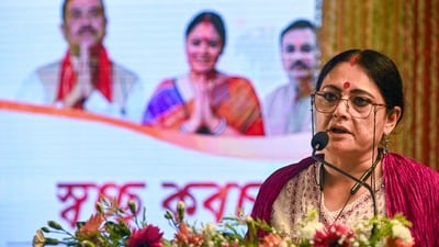 অন্নপূর্ণা অসন্তোষ নিয়ে বিস্ফোরক মন্ত্রী অগ্নিমিত্রা পাল (PTI)