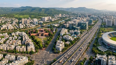 Pune real estate: SBI acquired 8,581 sq m (around 92,000 sq ft) of leasehold land along with 1.83 lakh sq ft of built-up space spread across 15 floors in Pune’s Kharadi Knowledge Park for ₹414 crore, (Picture for representational purposes only) (Gemini Generated Photo ) Pune real estate: SBI acquired 8,581 sq m (around 92,000 sq ft) of leasehold land along with 1.83 lakh sq ft of built-up space spread across 15 floors in Pune’s Kharadi Knowledge Park for ₹414 crore, (Picture for representational purposes only) (Gemini Generated Photo )