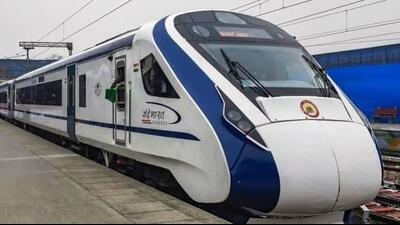 The direct Vande Bharat train between the twin cities of Jammu and Kashmir came in April this year, nearly 10 months after the launch of the service between Srinagar and Katra by the PM. (HT File) The direct Vande Bharat train between the twin cities of Jammu and Kashmir came in April this year, nearly 10 months after the launch of the service between Srinagar and Katra by the PM. (HT File)
